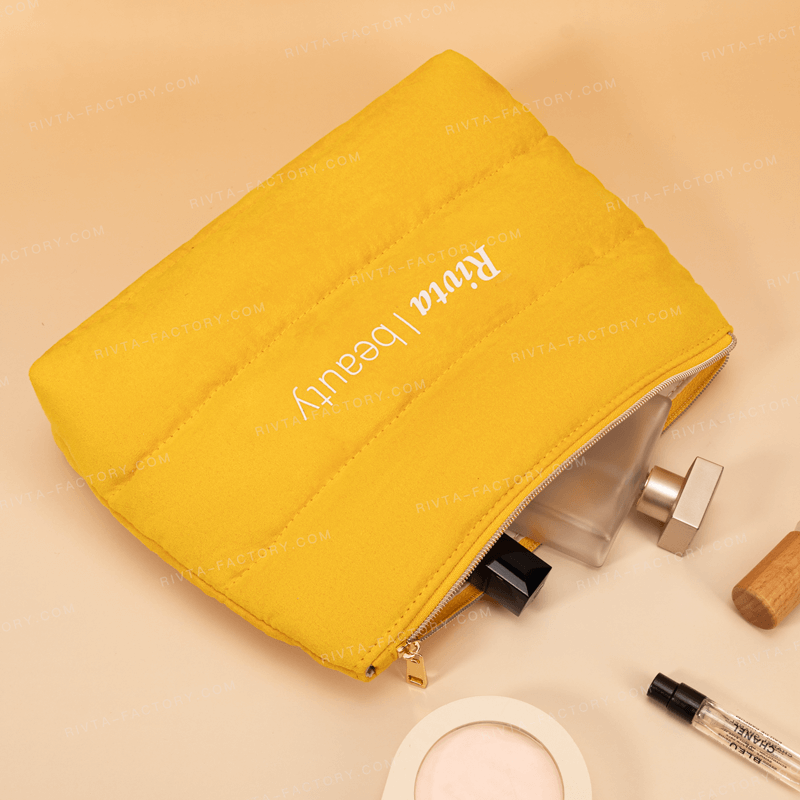 Quilted Cosmetic Bag Made Of RPET - CBR310