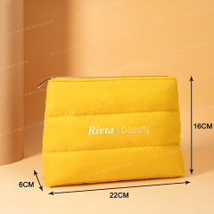 Quilted Cosmetic Bag Made Of RPET - CBR310
