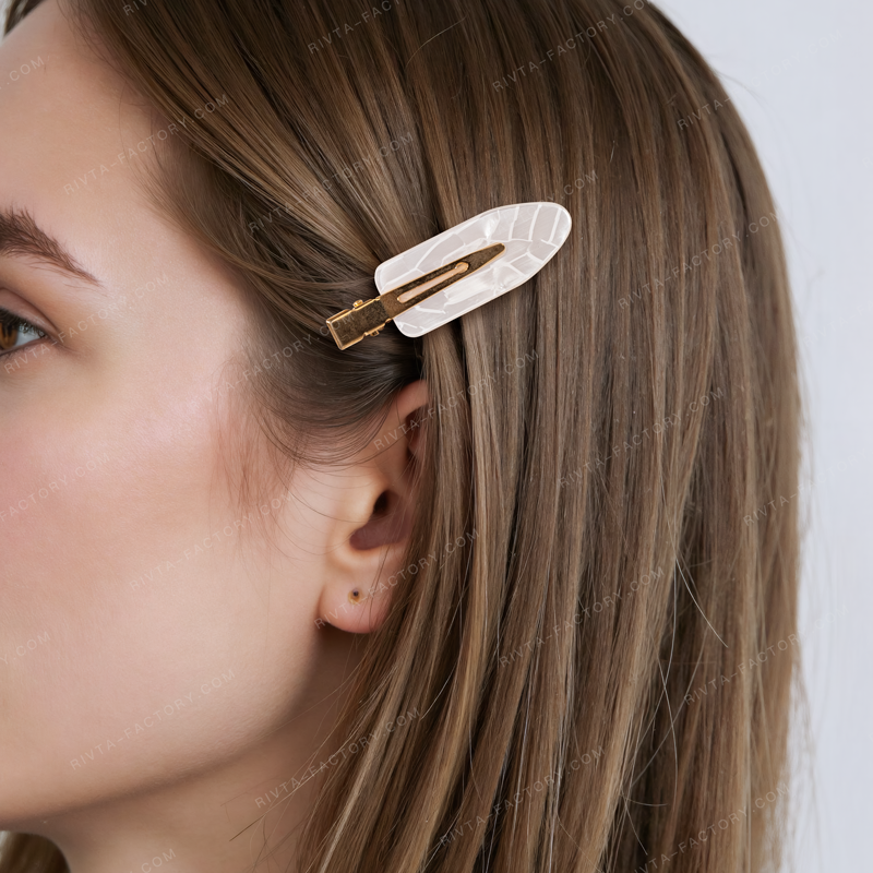 Hair Clip Made Of Acetate - BEA086