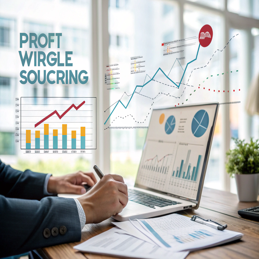 An infographic showing the potential profit margin increase from wholesale sourcing