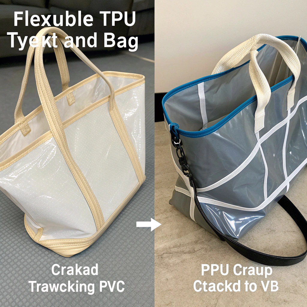 Durability test of TPU vs. PVC bags